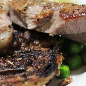 lamb-chops-on-a-plate