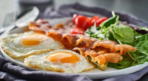 Keto low carb breakfast
